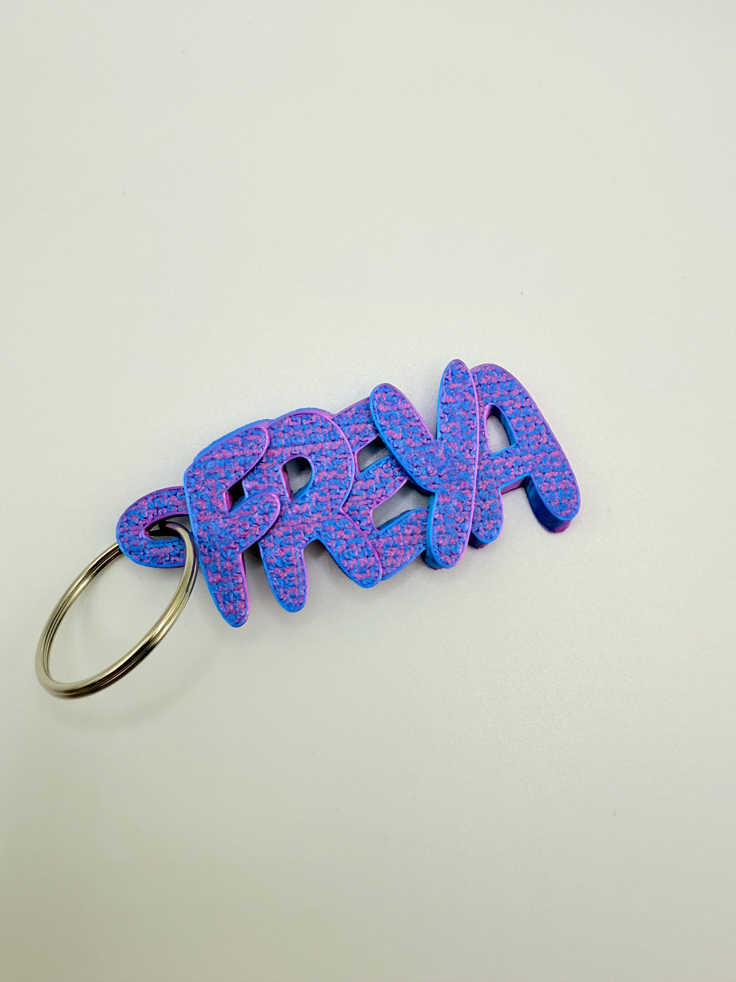 Personalised 3D Name Keyrings