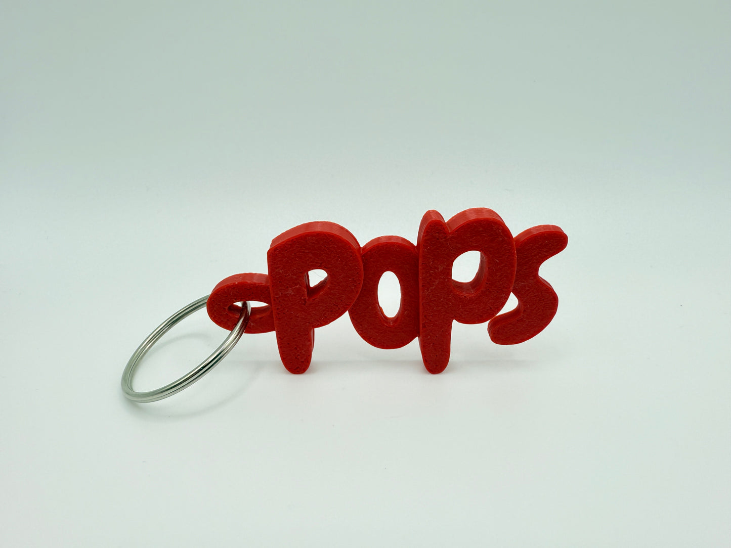 3D Printed Keyring Names For Grandparents And Parents