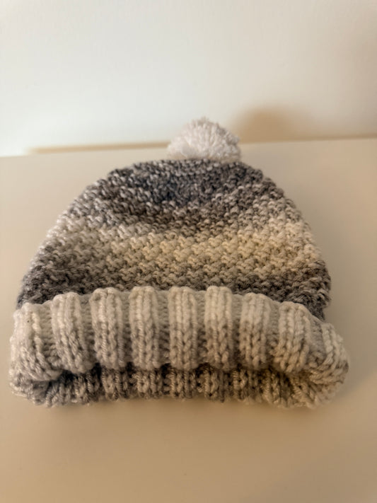 12 Months + Knitted Hat