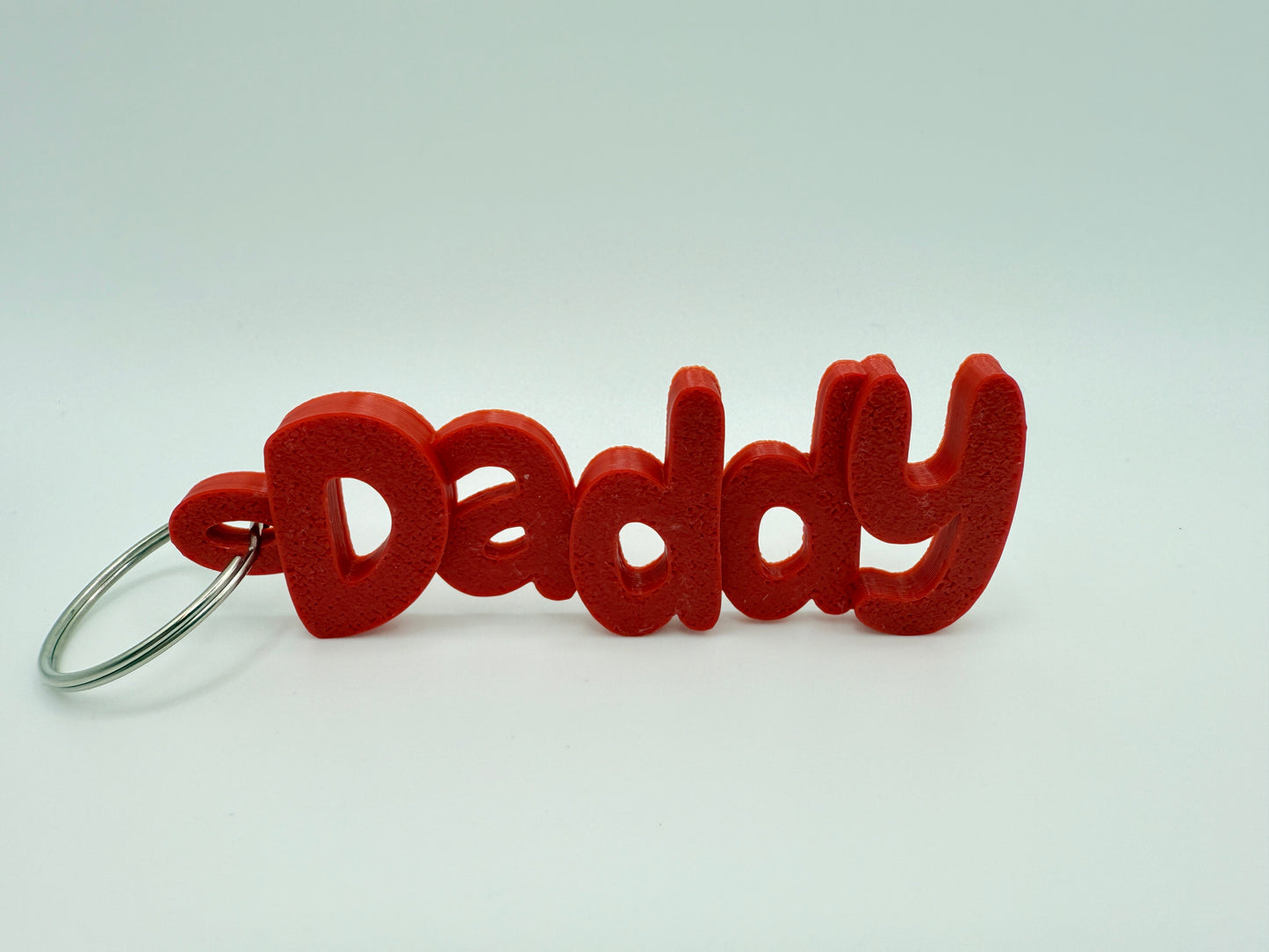 3D Printed Keyring Names For Grandparents And Parents