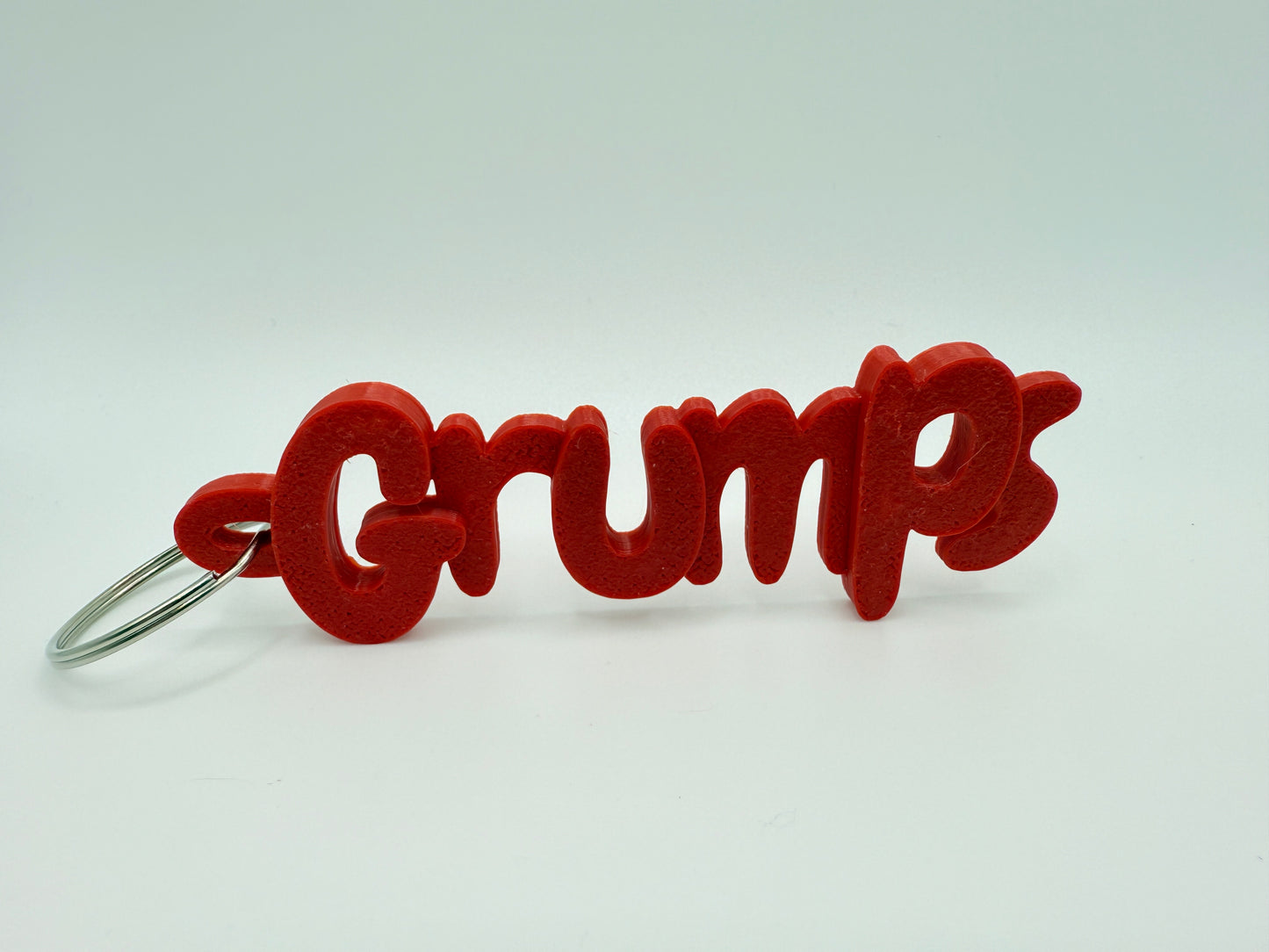 3D Printed Keyring Names For Grandparents And Parents