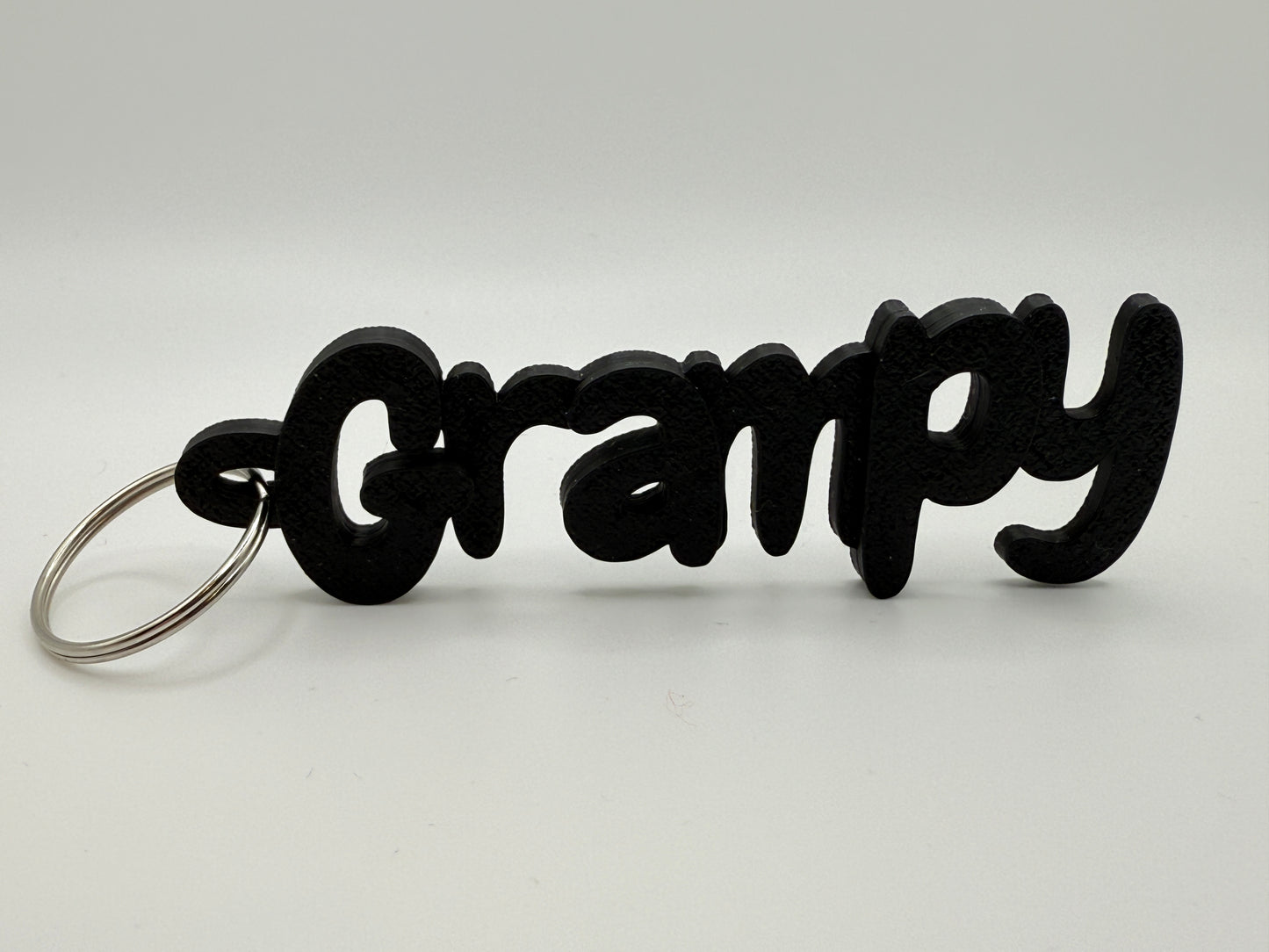 3D Printed Keyring Names For Grandparents And Parents