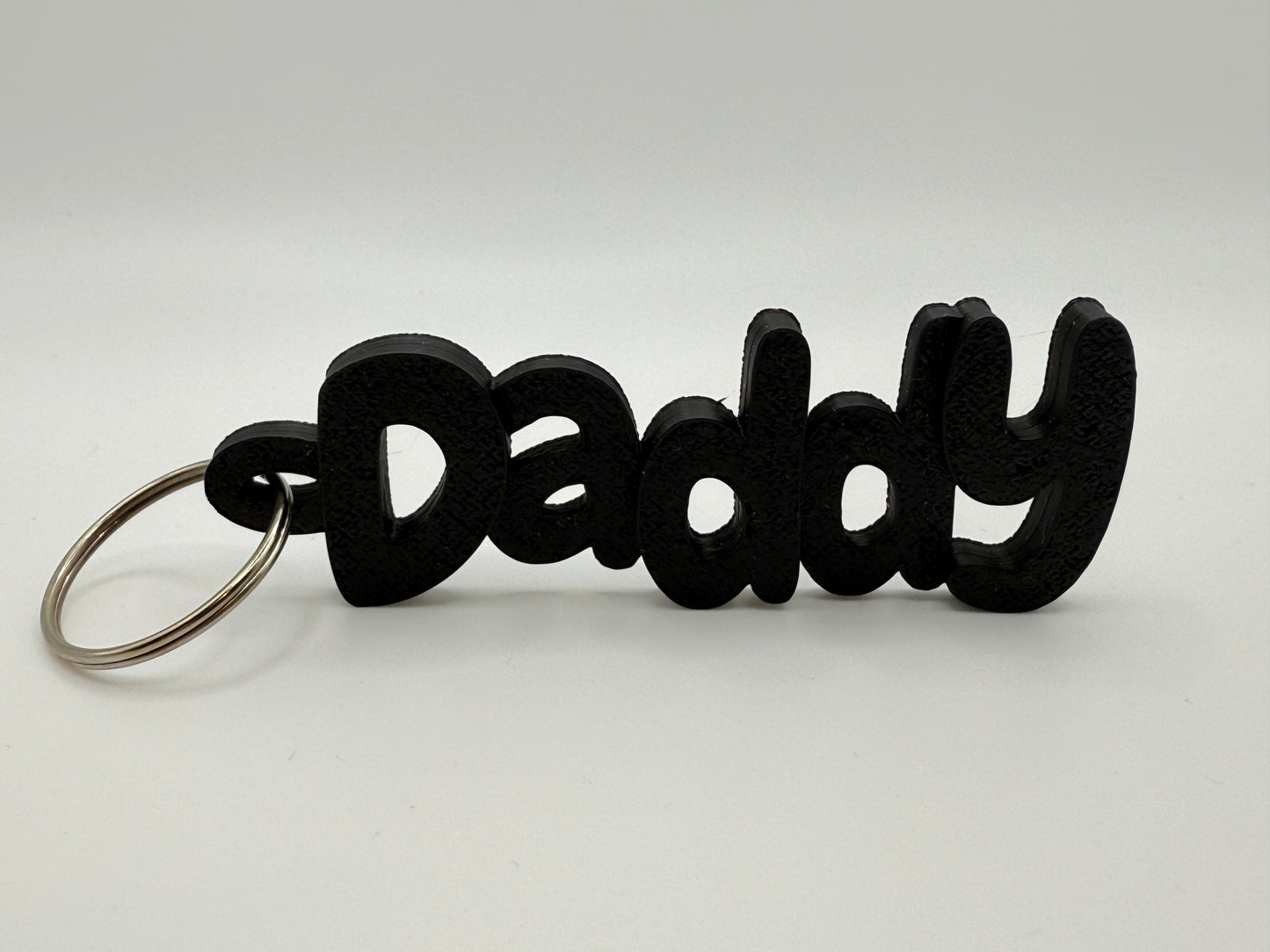 3D Printed Keyring Names For Grandparents And Parents