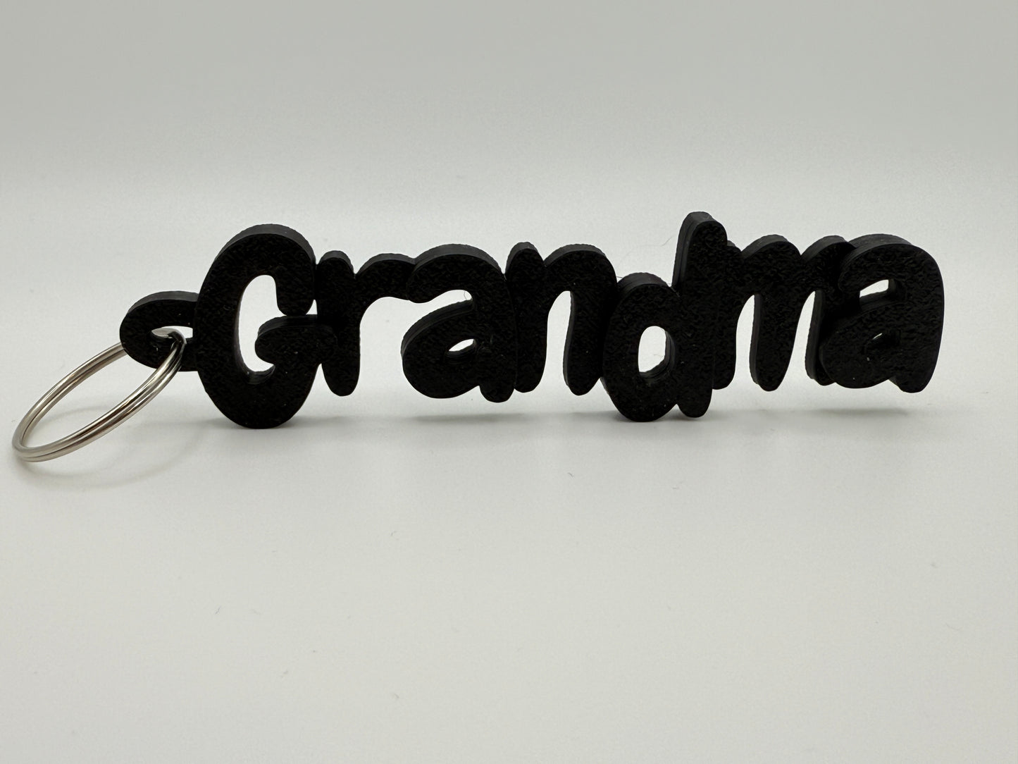 3D Printed Keyring Names For Grandparents And Parents