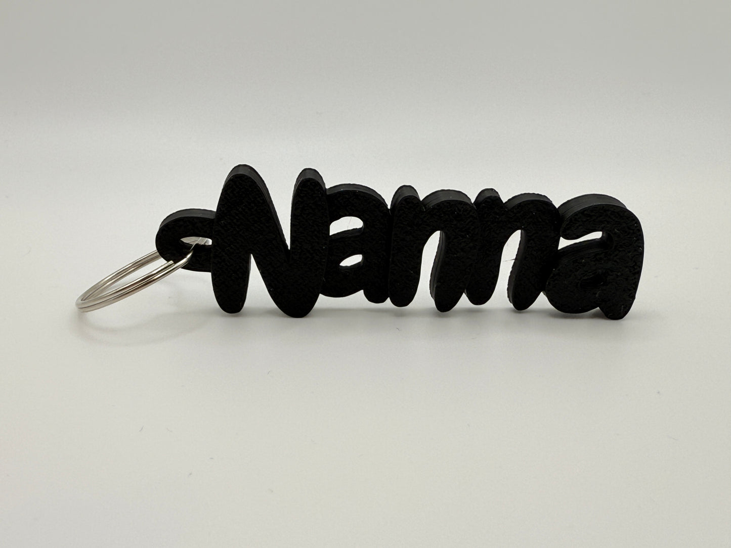 3D Printed Keyring Names For Grandparents And Parents
